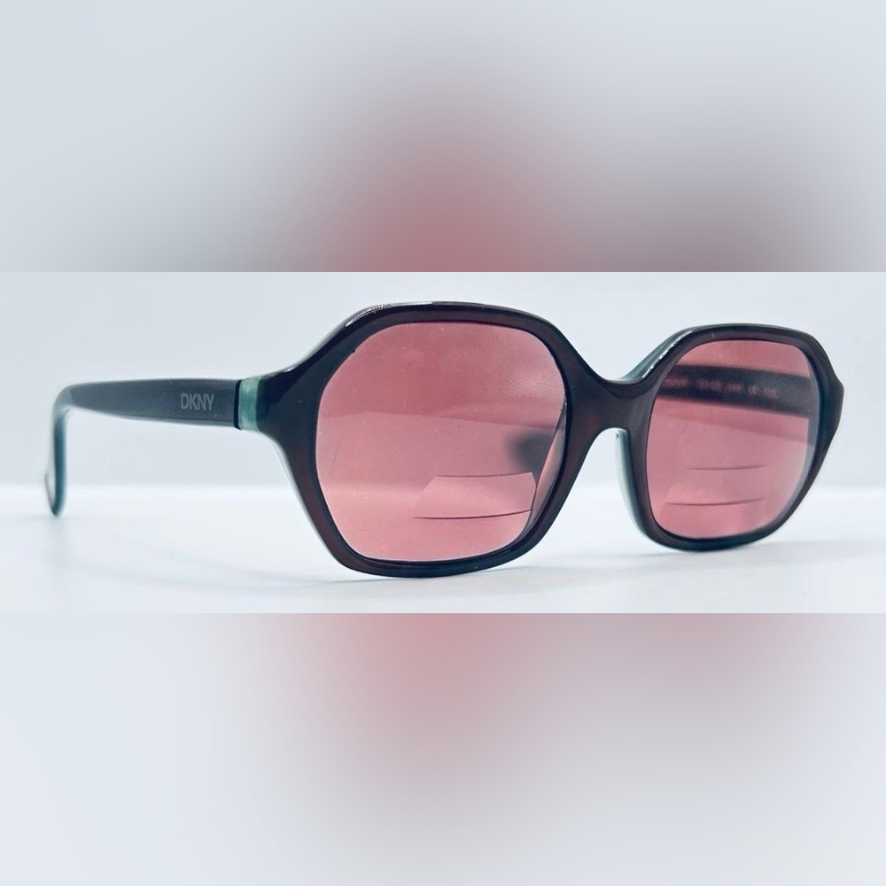 DKNY 7814S Burgundy Iridescent Oval Sunglasses Frames Only